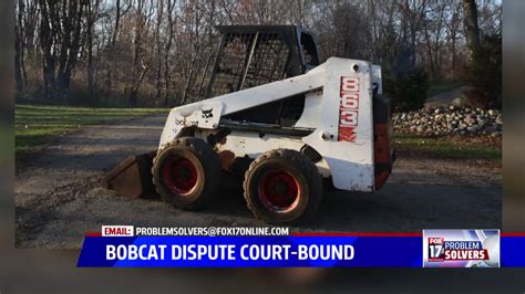 cop vs skid steer|bobcat speeding past police.